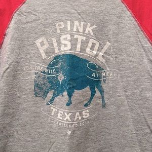 Miranda Lambert’s PINK PISTOL Girls 3/4 sleeve shirt